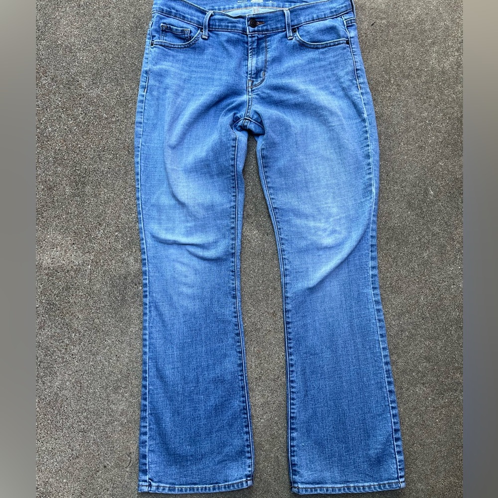 Old Navy Denim Jeans Semi Evase Boot Cut size 8
